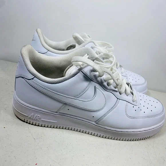 Nike Air Force 1 Low White '07 Mens White Sports Sneaker CW2288-111 size 13